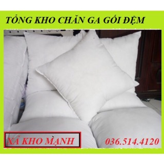 Ruột gối vuông tựa lưng 45x45,gối sofa,gối ôm(bông hạt đẹp)