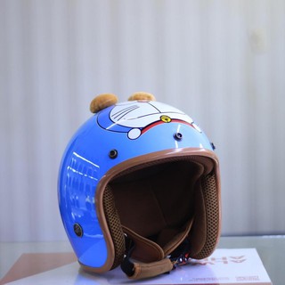 Mũ bảo hiểm 3/4 ntmax doraemon siêu dễ thương