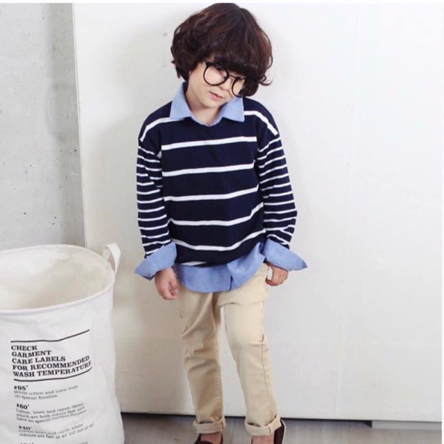 Quần kaki bé trai, bé gái xuất Hàn