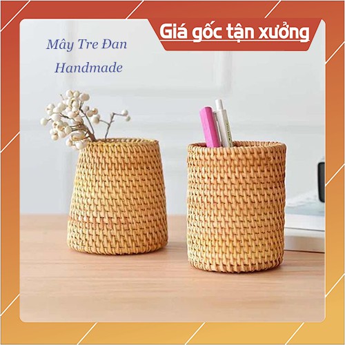 Cốc Mây Tre Đan , Kích Thước H10