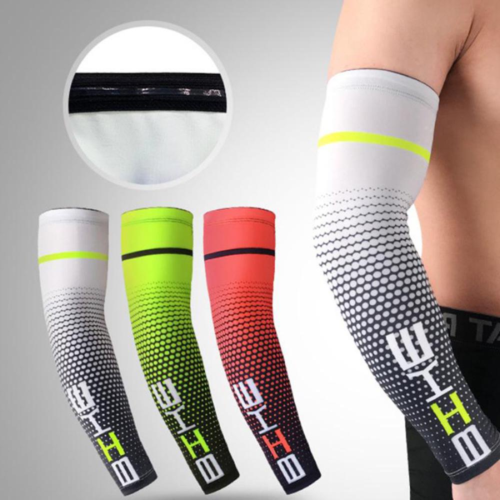 Ống Tay Áo Bằng Polyester Màu Đen Chống Tia UV Cho Nam Và Nữ