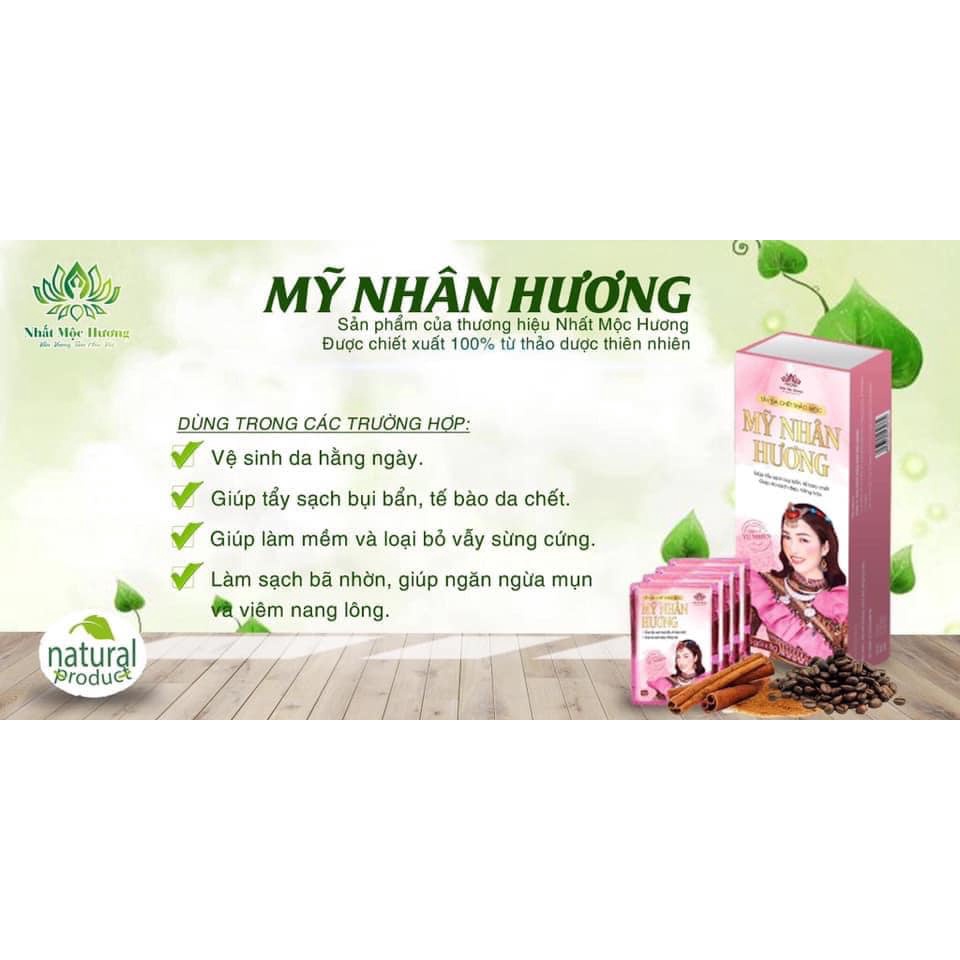 Bột Rửa Mặt Bách Y Sâm Duyên Thị Mỹ Nhân Hương Bột Rửa Mặt Thảo Mộc Nhất Mộc Hương 100gr