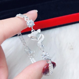 LẮC TAY HỒ LY THÂN KIM TIỀN CỨNG [ SHOP NHẪN BẠC ]