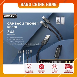 CÁP SẠC 2 ĐẦU REMAX TC-128/128T