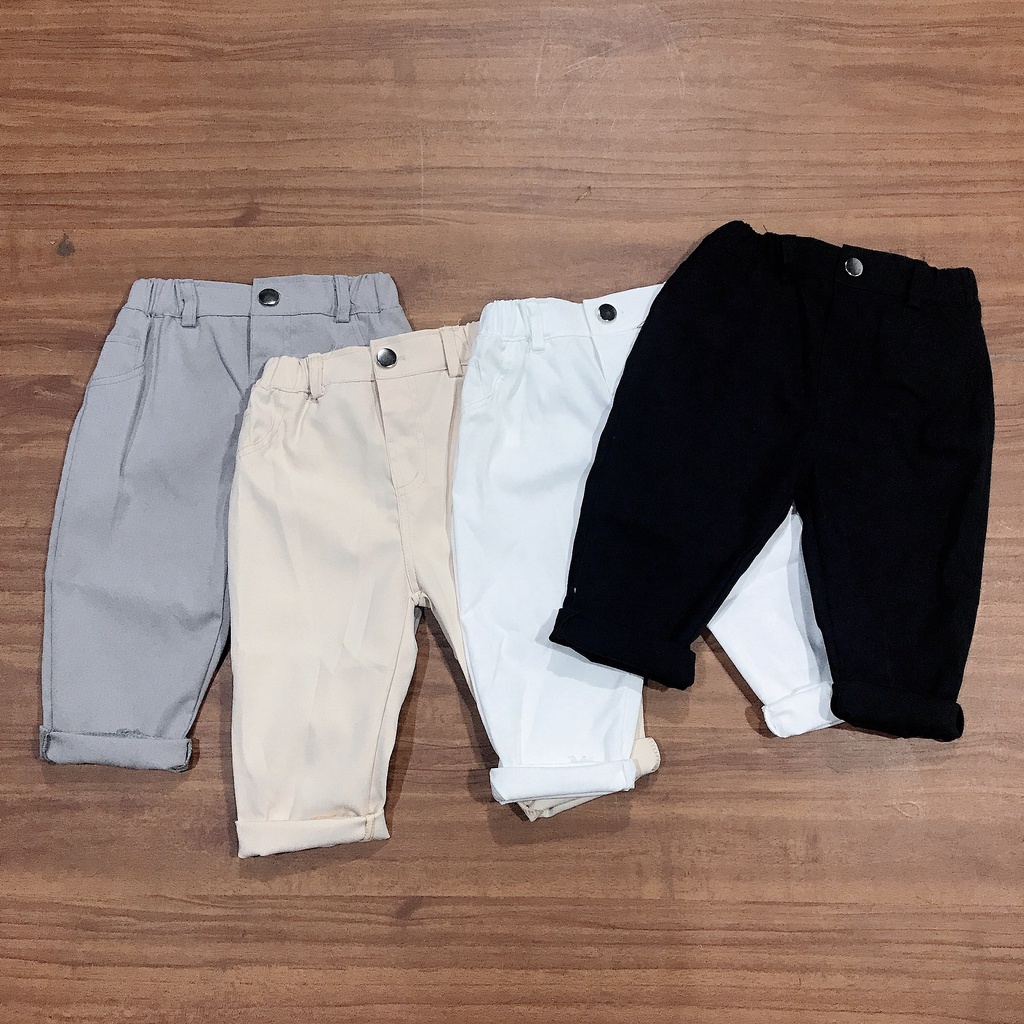 Quần dài bé trai vải kaki TTR34 TTN385 - quần dài bé trai và bé gái