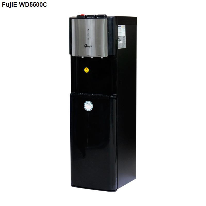 Cây nước nóng lạnh âm bình cao cấp làm lạnh Block FujiE WD5500C màu đen 3 vòi , khó vòi nóng - Bảo hành 2 năm