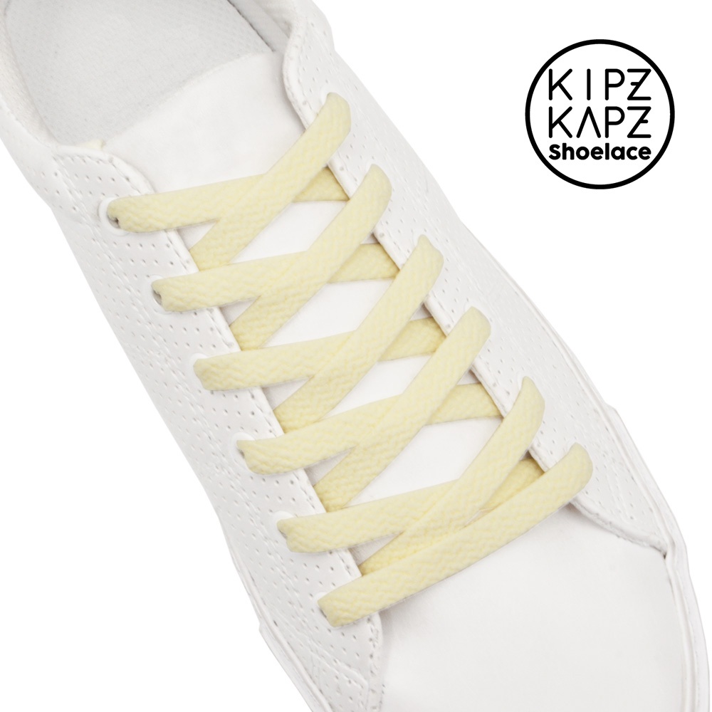 Dây giày Kipzkapz FSP53 185cm màu ngà cao cấp 8mm