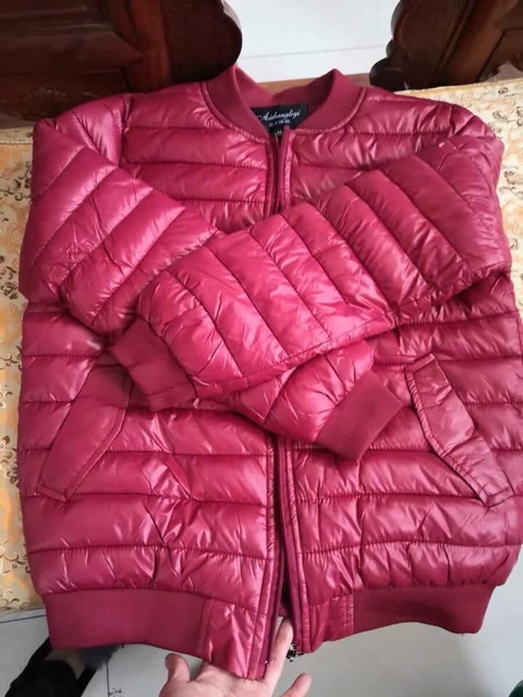 Áo phao lông vũ bo gấu