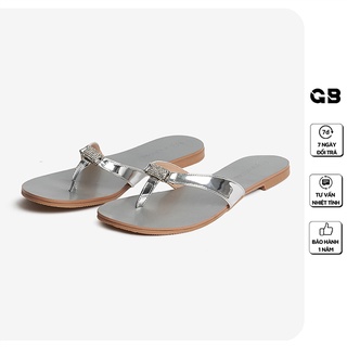 [Mã WABRMH99 giảm 12% đơn 99K]] Dép Nữ giayBOM Xỏ Ngón Đế Bệt GB00023