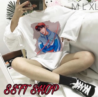 (Tặng ảnh BTS)Sweater BTS nền sơn