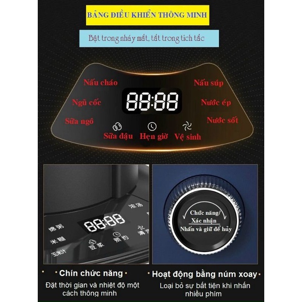 Máy sữa hạt Bear - B06S2 - chống ồn - moden 2022