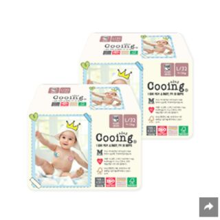 Combo 02 gói Tã quần Cooing nội địa Hàn quốc M36/L32/XL26