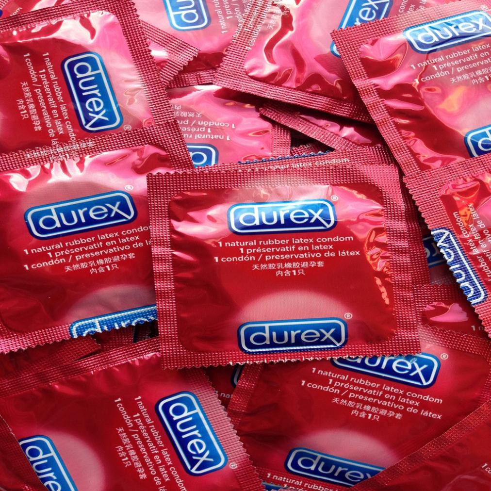 [Hàng Chính Hãng]  Bao cao su Durex Fetherlite Size 52mm - Hộp 12 cái, Bcs Siêu Mỏng, Nhiều Gel Kéo Dài Thời Gian Yêu.