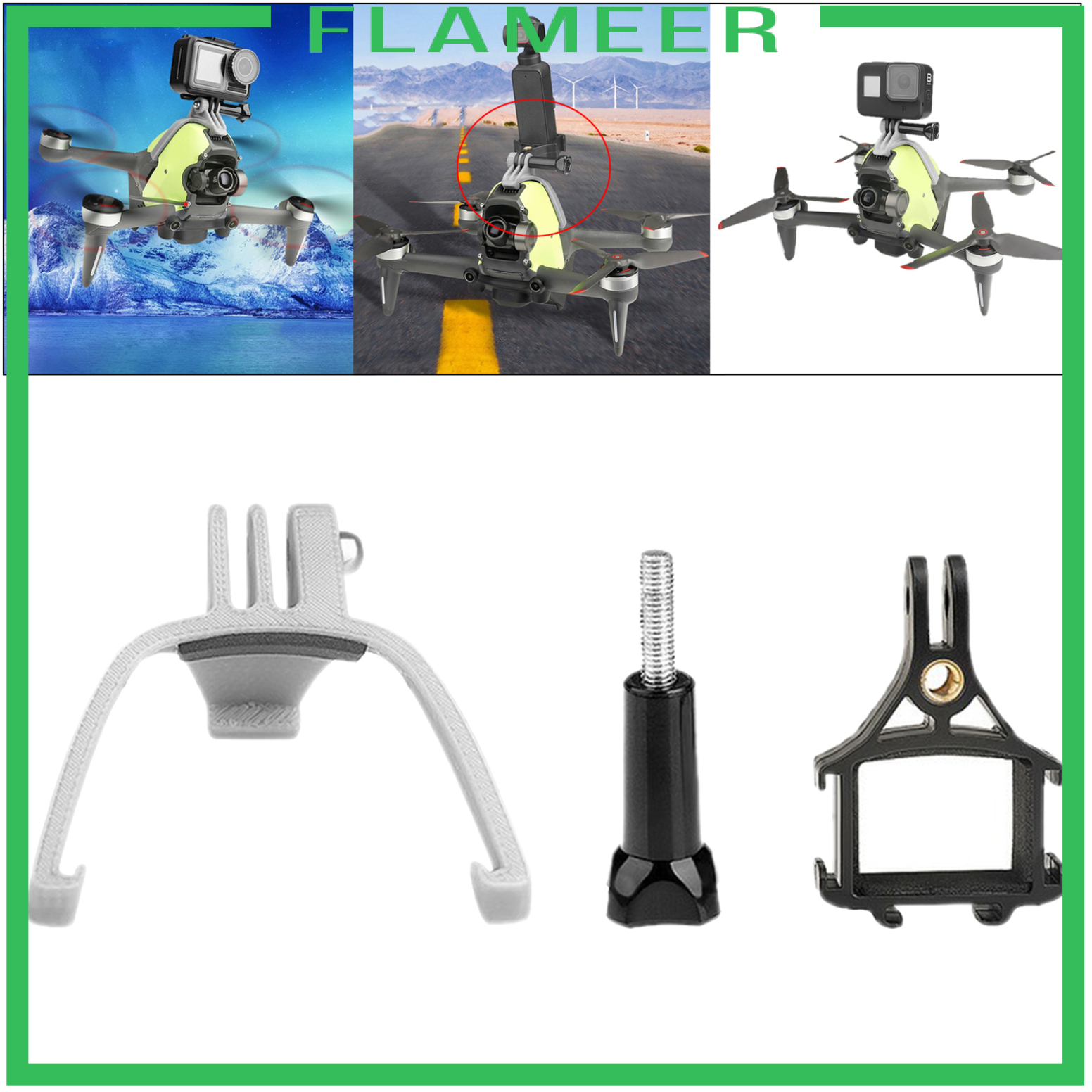 Action Camera Extension for DJI FPV Racing Drone Quadcopter Accessories