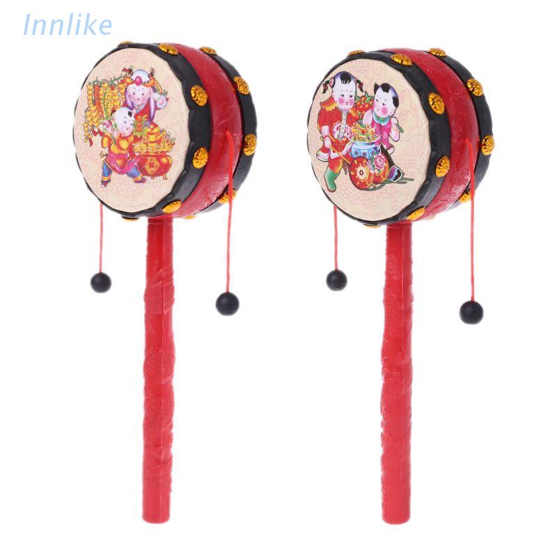 Trống lục lạc đồ chơi hình chú khỉ đáng yêu dành cho bé