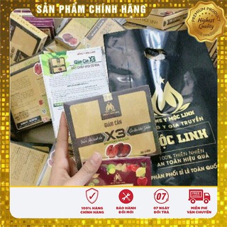 Giảm cân Đông Y Mộc Linh X3 chính hãng _ cam kết chuẩn