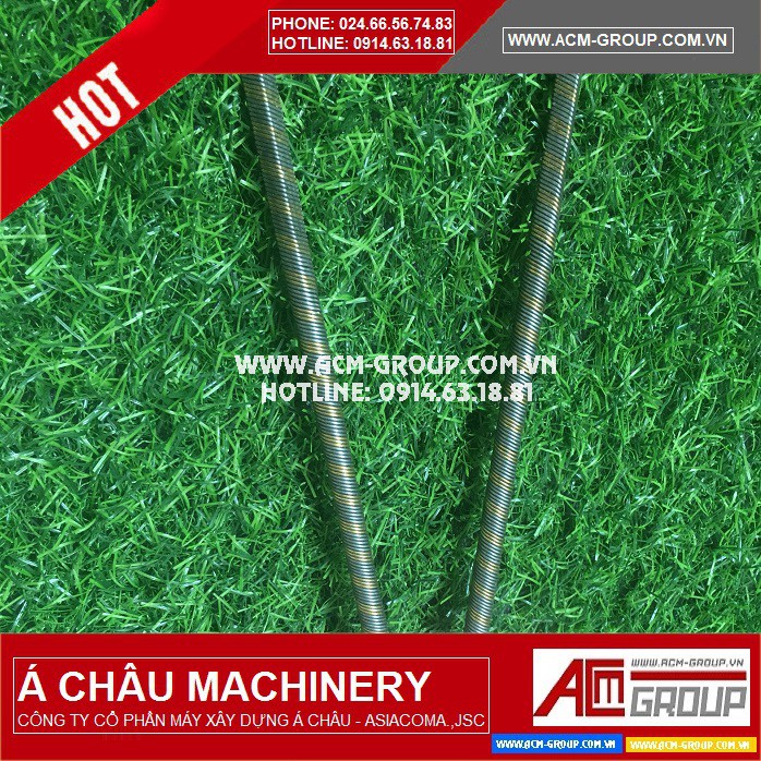 TY RUNG MÁY ĐẦM THƯỚC KHUNG SẮT ĐỎ