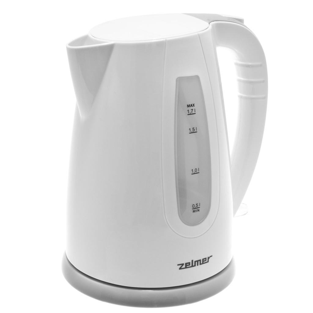 Ấm siêu tốc Zelmer CKE820, 1.7 LÍT, 2200W, , đun sôi nhanh, tự động ngắt, chất liệu nhựa cao cấp