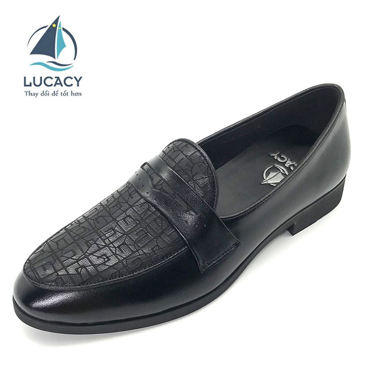 Giày tây nam Lucacy da bò cao cấp LC235BT