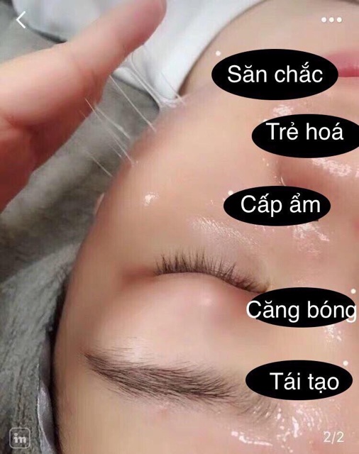 HG collagen Nhau Thai Tươi Hàn Quốc - Tinh Chất Collagen Điện Di căng bóng