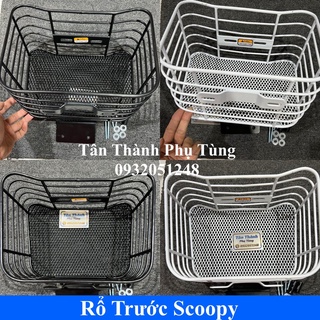 Rổ Scoopy trước xe mẫu 2 kèm bass ốc Dochoixe