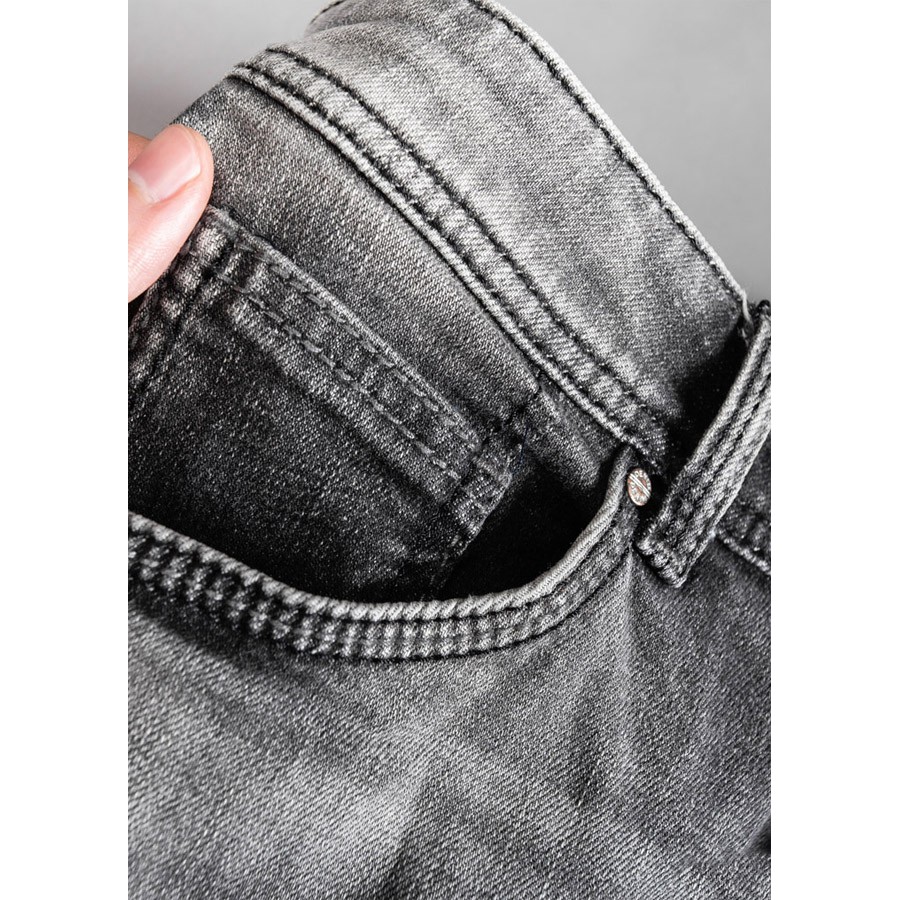 Quần Jeans Nam Màu Xám Phong Cách Hàn Quốc | BigBuy360 - bigbuy360.vn