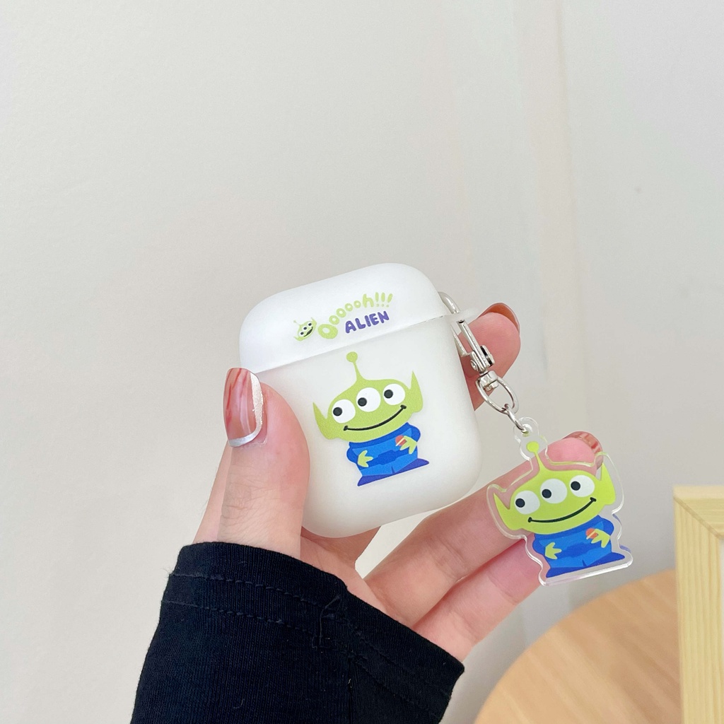 Vỏ Bảo Vệ Hộp Sạc Tai Nghe Airpods 3 Pro 2 3 Họa Tiết Hoạt Hình Quái Vật Dễ Thương Ốp