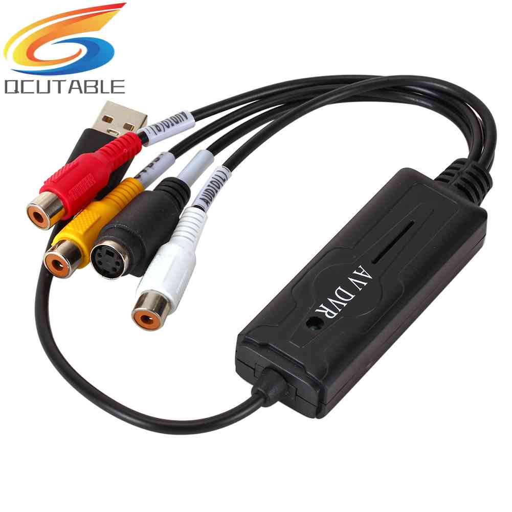 Bộ ChuyểN ĐổI USB 2.0 AV S RCA Cho DV / Hi8 / VHS TV DVD