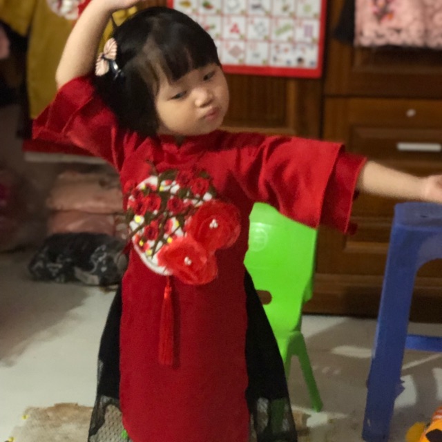 Combo áo dài lụa ( triệu băng tâm