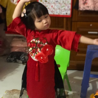 Combo áo dài lụa ( triệu băng tâm