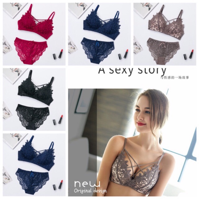 BỘ BIKINI REN SIÊU ĐẸP NỆM MỎNG KHÔNG GỌNG SIÊU SEXY | WebRaoVat - webraovat.net.vn