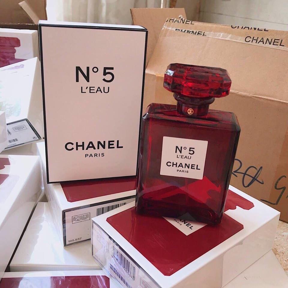 [CHECK MÃ LAZER] Nước hoa Chanel N°5 L’Eau Red Limited Edition
