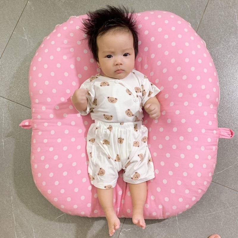 Bộ sơ sinh cộc tay, Đồ sơ sinh cho bé chất pettit, đồ sơ sinh cho bé gái, trai sz 0-3m