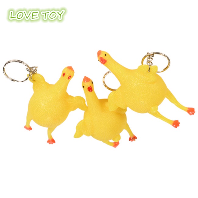 Đồ Chơi Bóp Giảm Stress Hình Gà Đẻ Trứng Ngộ Nghĩnh