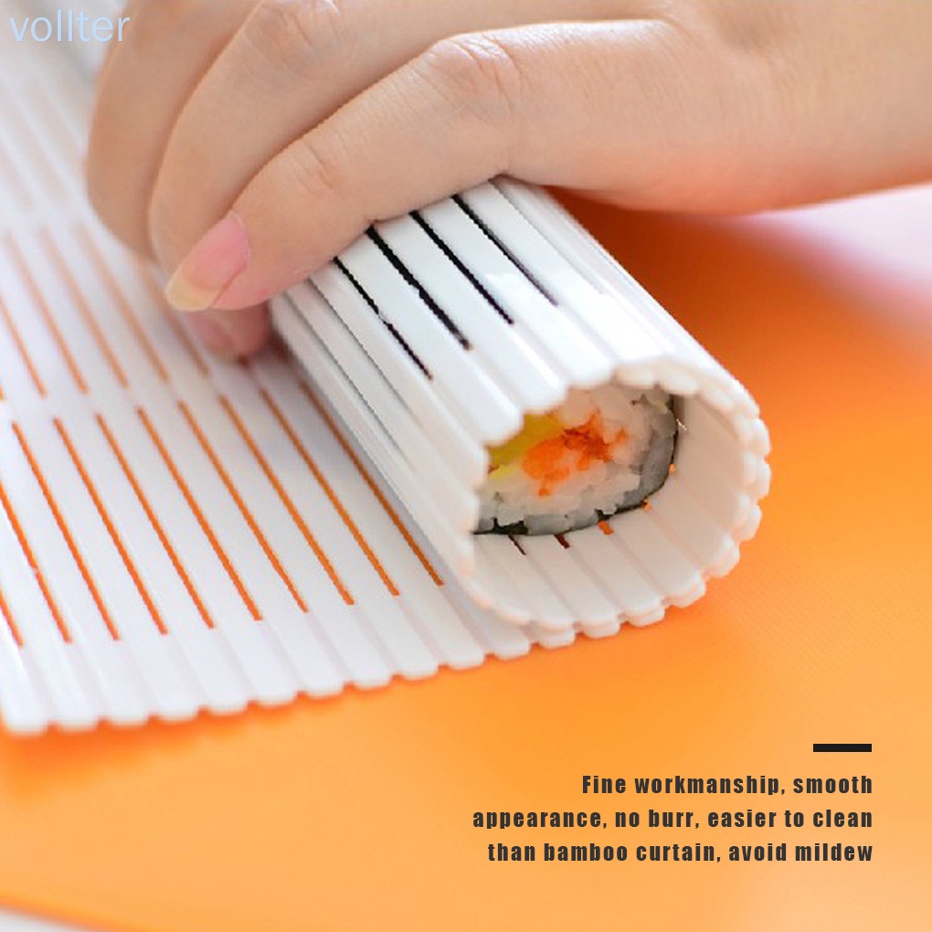 Thảm Cuộn Sushi Bằng Nhựa Tiện Dụng Cho Nhà Bếp Diy