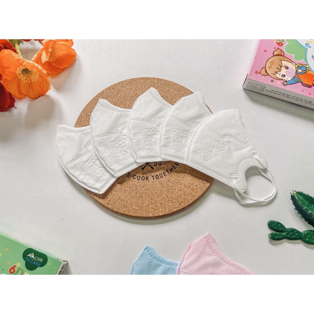 Khẩu Trang Trẻ Em 6D WINER 4 LỚP Bé 0-4 Tuổi kháng khuẩn hàng chính hãng công ty