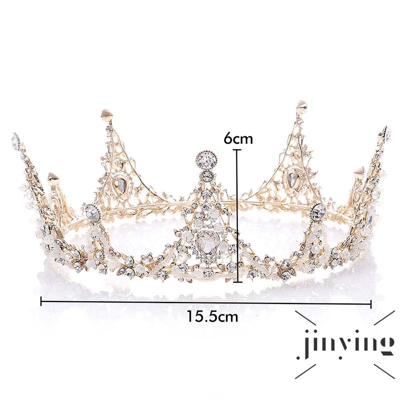 GETNOIVAS Vương miện đính đá sang trọng