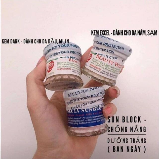 Kem Pháp Xuất Mỹ Dalfour Beauty Ban Đêm/Ban Ngày