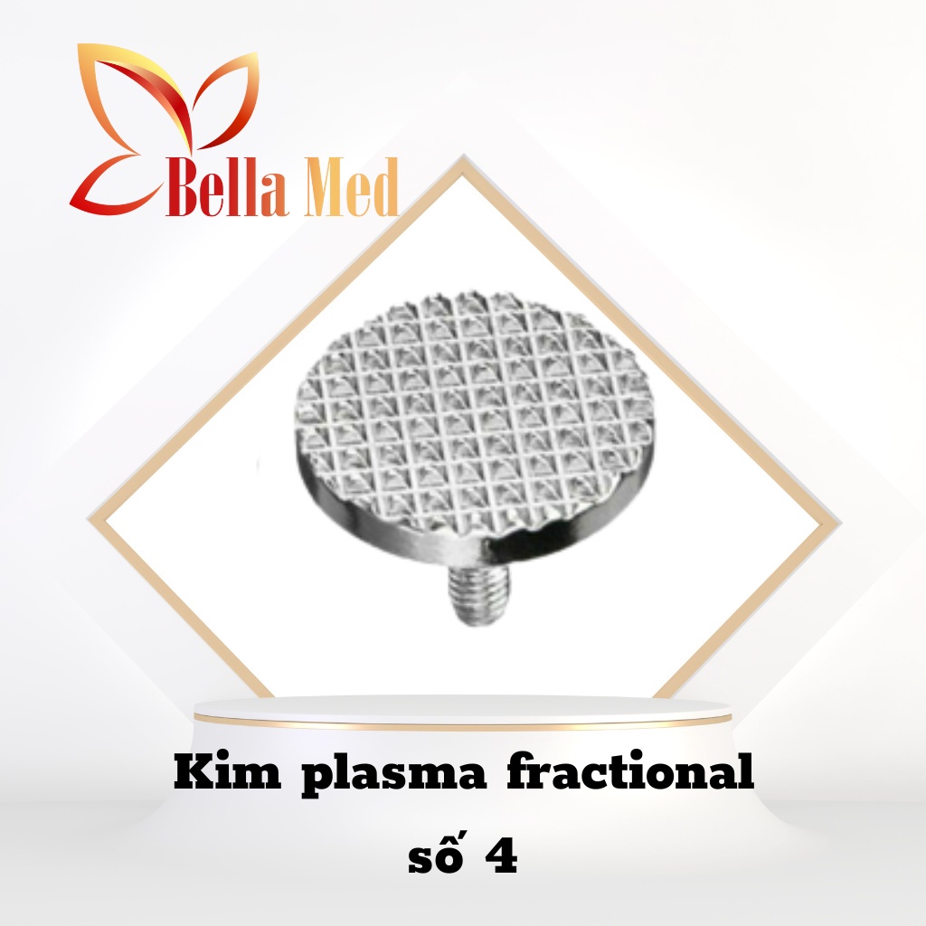 Kim máy nhấn mí plasma đầu kim vàng