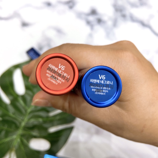 SON MERZY V6 VELVET TINT LIMITED VỎ XANH VÀ VỎ ĐỎ