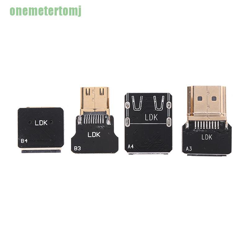 Dây cáp đầu phẳng và gấp khúc FPV Micro HDMI FPC loại nhỏ