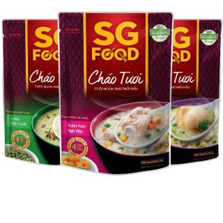 Combo 34 gói đủ 17 vị cháo tươi Sg food