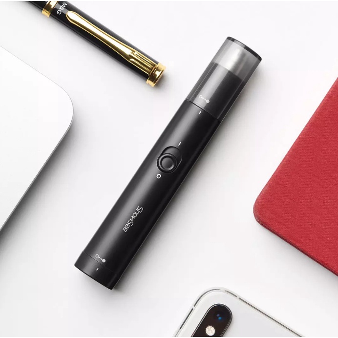Máy Cắt Tỉa Lông Mũi Xiaomi Showsee C1 Tông Đơ Cắt Lông Mũi Cao Cấp An Toàn Tiện Lợi Tay Cầm Có Thể Tháo Rời