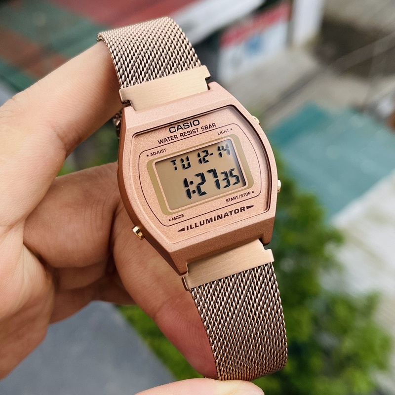 Đồng hồ Casio B640 Rose Gold, nam B650 Rose Gold ( Fullbox Chính Hãng )