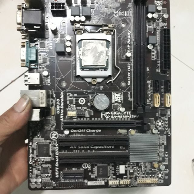 Main máy tính gigabyte h81m_s2pv +cpu g3420