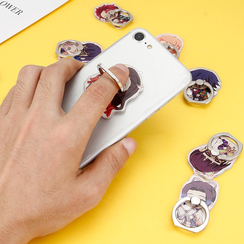 Vòng nhẫn đỡ điện thoại bằng acrylic hình anime Demon Slayer | BigBuy360 - bigbuy360.vn