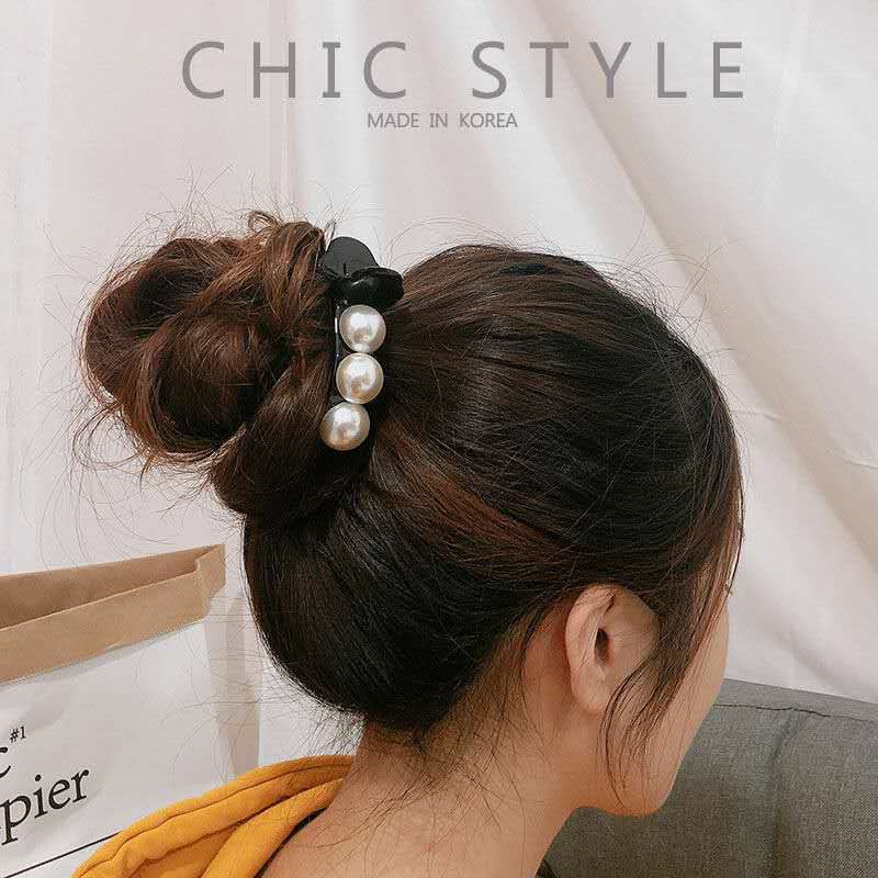 Kẹp tóc đính đá phong cách Hàn Quốc thời trang dành cho nữ