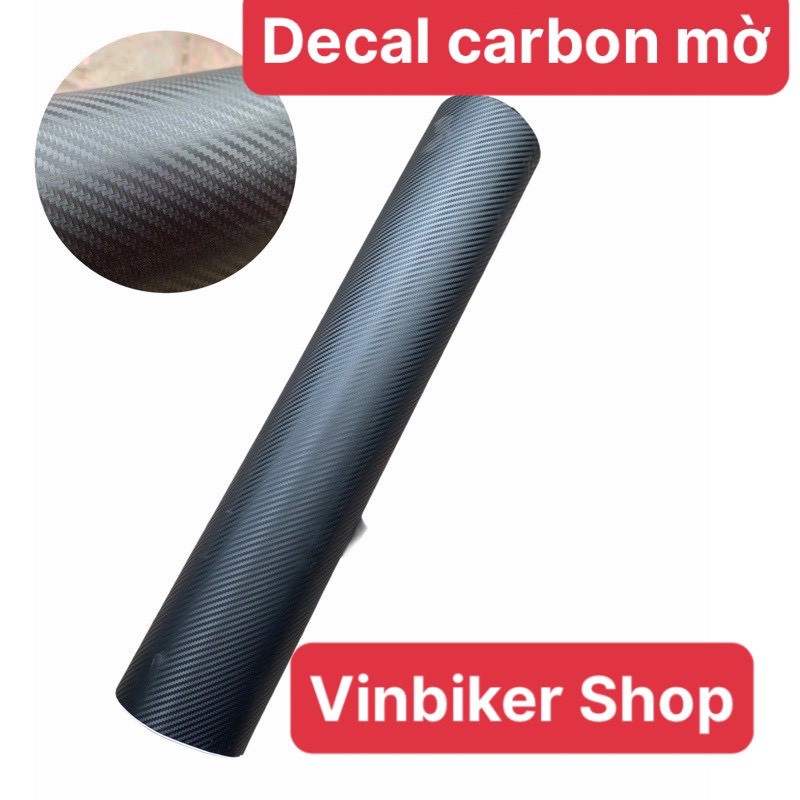 5 mét giấy Decal Carbon Bóng , Carbon mờ Sẵn Keo Dán Xe và Các Vật Dụng Khác