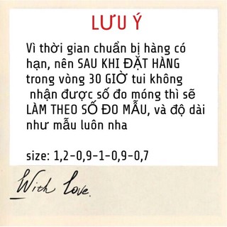 móng úp nailbox trắng thương hiệu