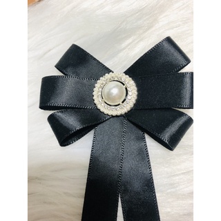 Cài áo nơ lụa. KT 8 x 14cm